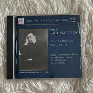 Sergey Rachmaninov Piano Concertos CD